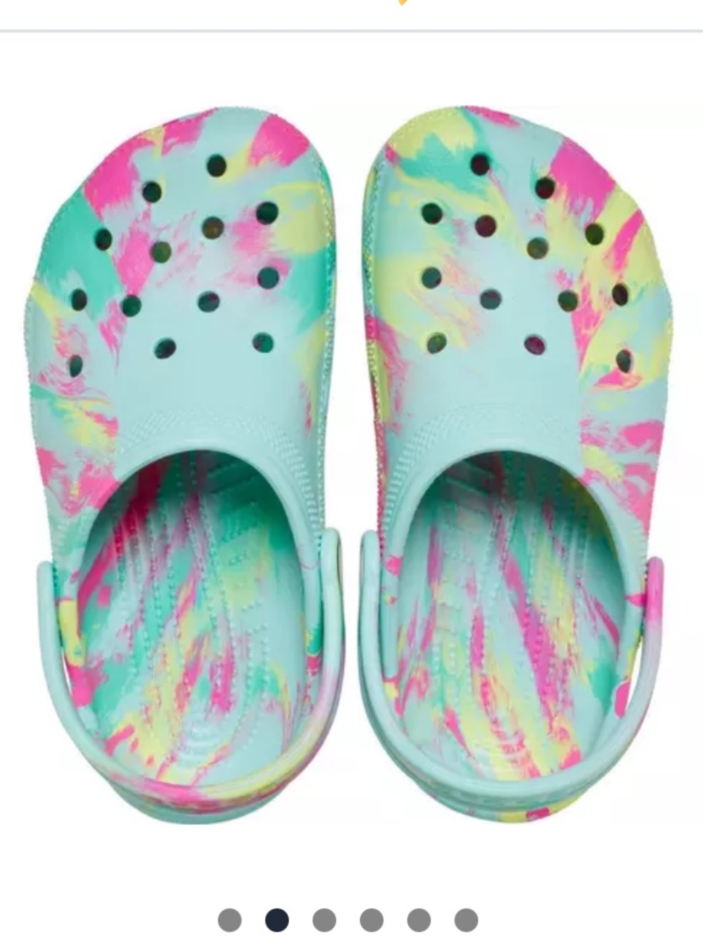 Little Kids' Crocs Classic Marbled Clogs